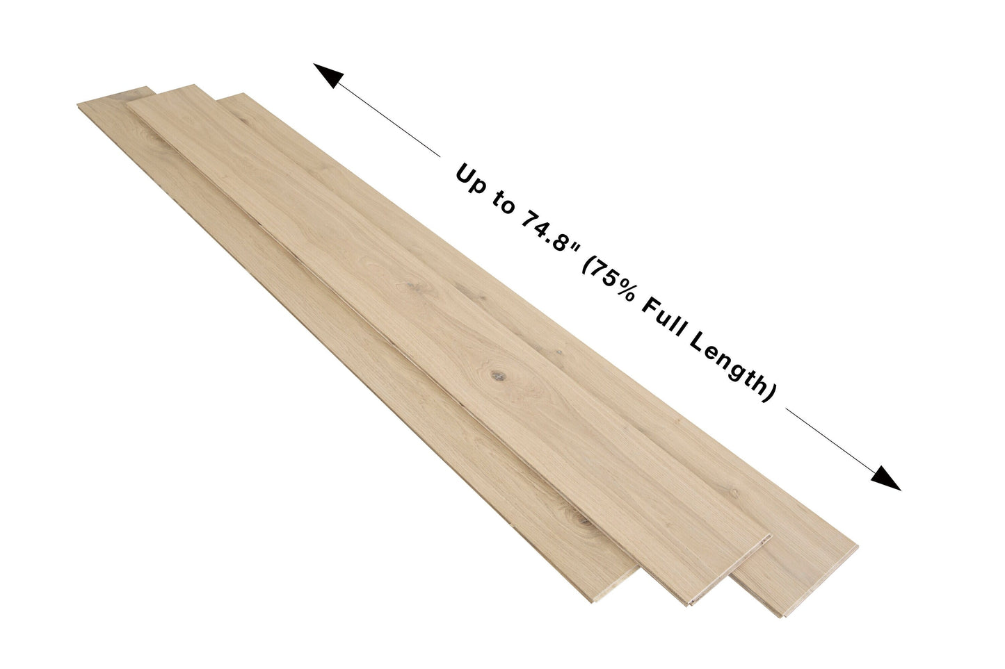 Villa Barcelona White oak Sorolla hardwood flooring — alternate angle