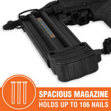 WEN 18-Gauge Pneumatic Brad Nailer, 3/8 to 2 in., Model 61721