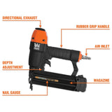 WEN 18-Gauge Pneumatic Brad Nailer, 3/8 to 2 in., Model 61721