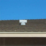 Gibraltar Building Products T-Top Vent Pipe Flashing, 7-in Opening, 18-in x 17-in Bonderized Steel