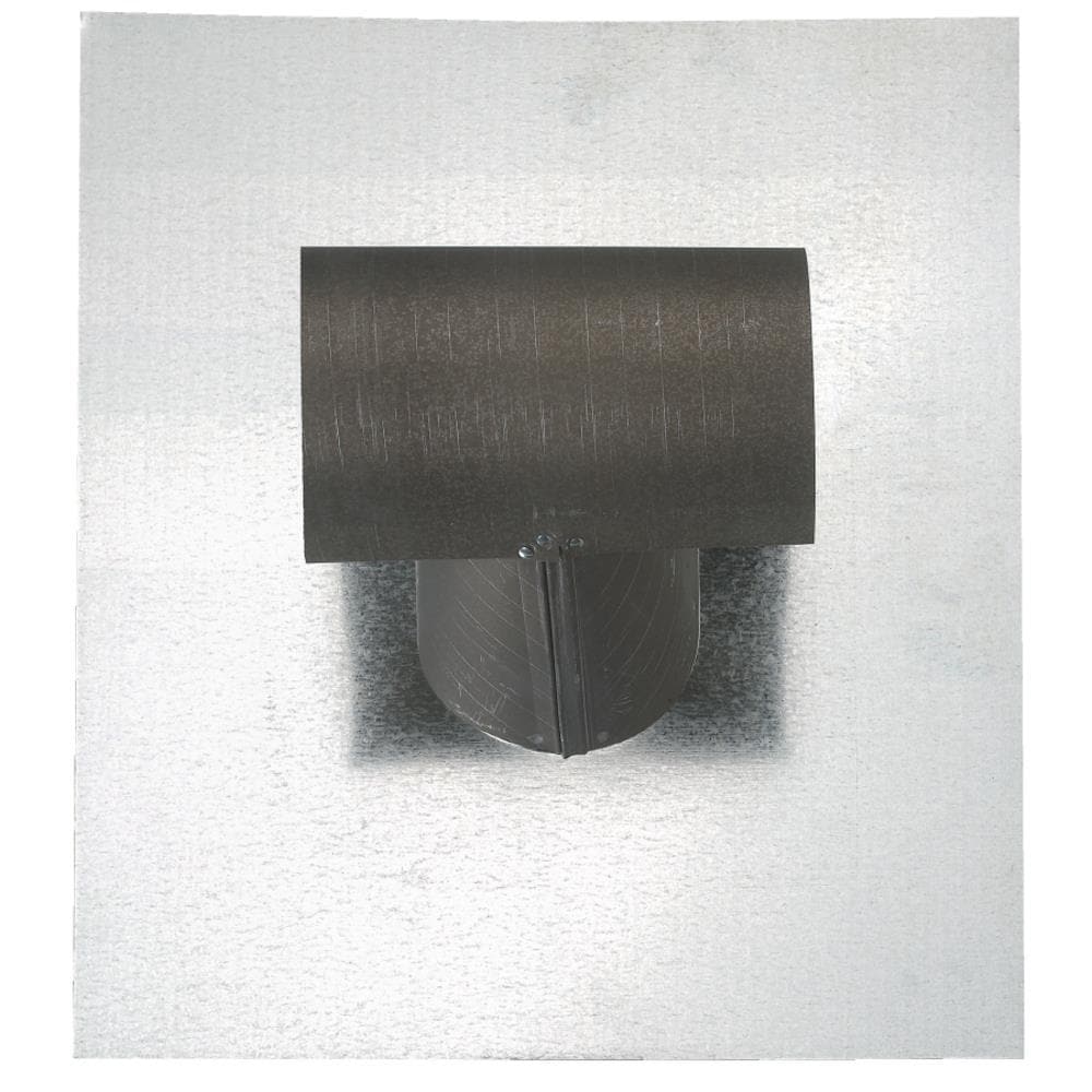 Gibraltar Building Products T-Top Vent Pipe Flashing, 7-in Opening, 18-in x 17-in Bonderized Steel