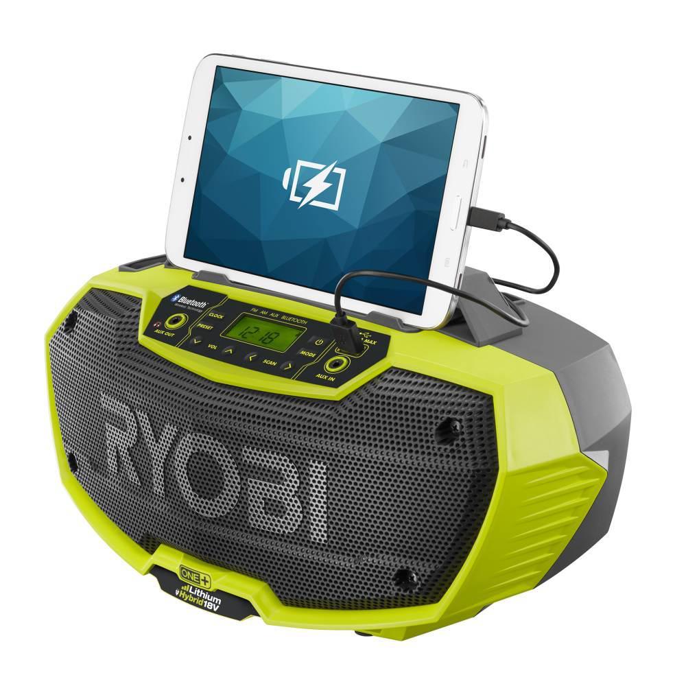 18-Volt ONE+ Hybrid Stereo with Bluetooth Wireless Technology (Tool Only) - Super Arbor