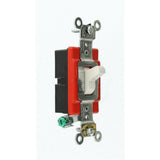 15/20 Amp Industrial Toggle Switch, White - Super Arbor