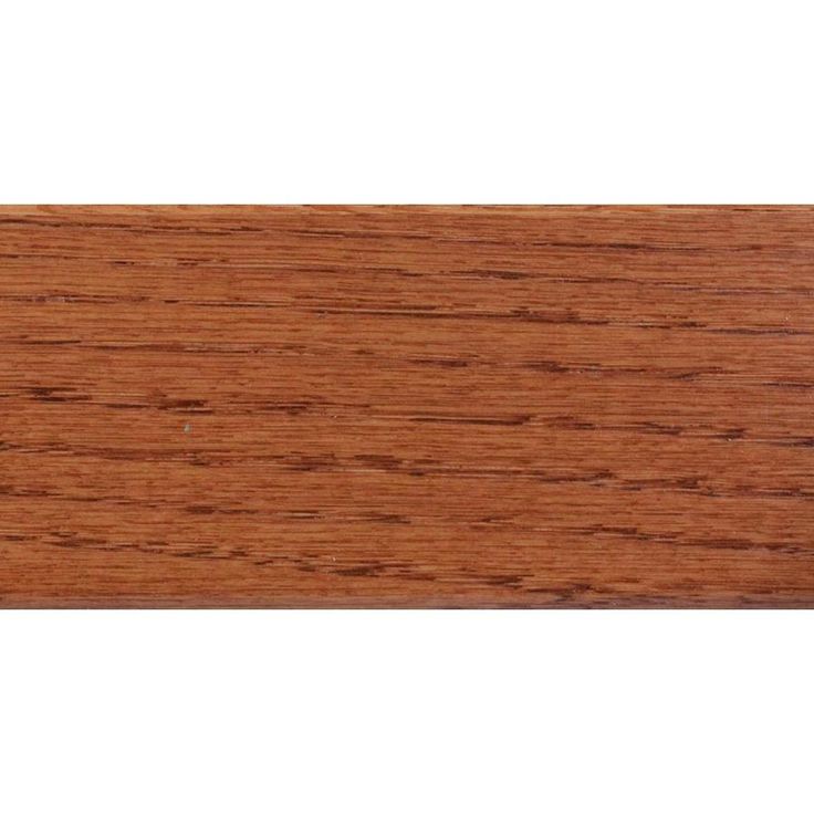 Flexco Solid Wood Stair Nose 2.75-in x 78-in Gunstock Prefinished Oak Stair Nosing