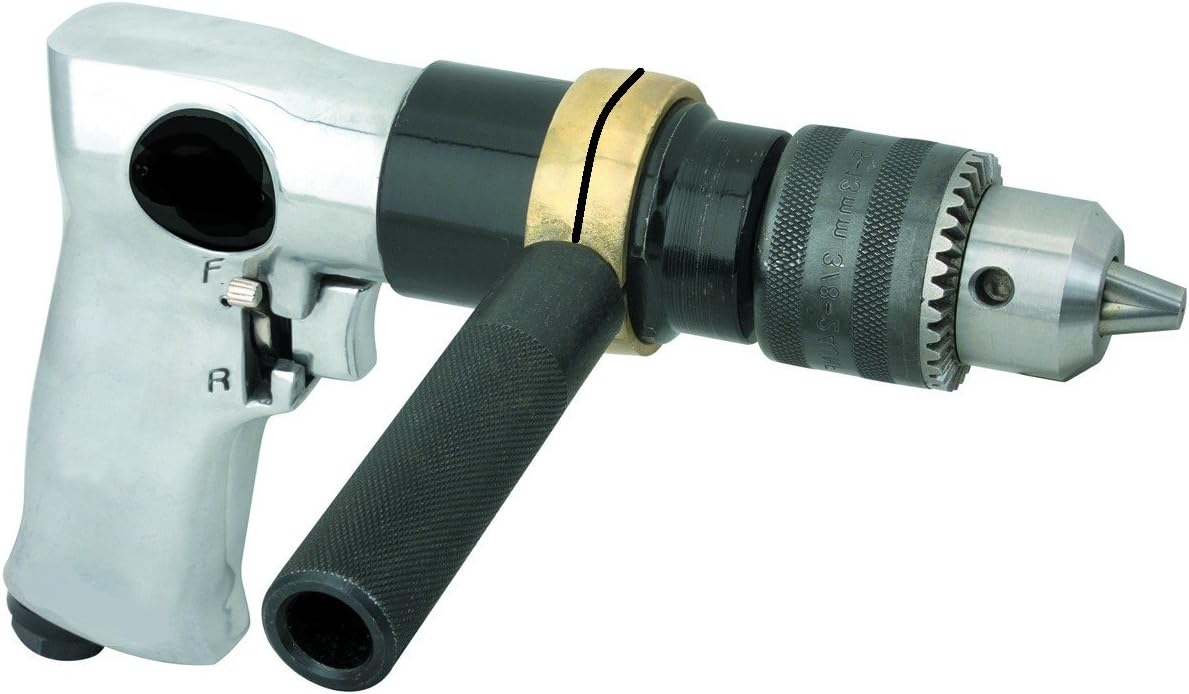 Central Pneumatic 1/2 in. Reversible Air Drill