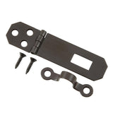 3/4 in. x 2-7/64 in. Oil-Rubbed Bronze Decorative Hasp