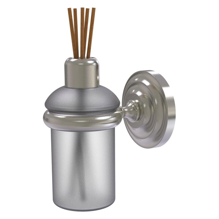 Allied Brass Que New Satin Nickel Brass Bath Accessory Set