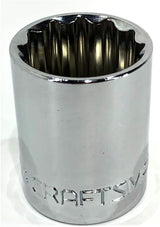 Craftsman 13/16 in. SAE 12-Point Standard Socket, 1/2 in. Drive – 1 pc (Model 47511)