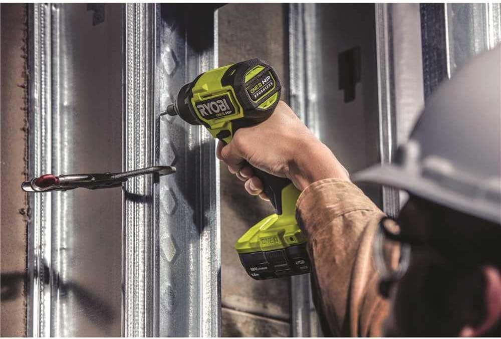 RIDGID 18-Volt Lithium-Ion Cordless Brushless Drill/Driver and Impact Driver Combo Kit with (2) 1.5Ah Batteries, Charger and Bag