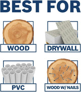 Bosch 5-Pack 3-5/8-in T-Shank High-Speed Steel Jigsaw Blade, T118A, 17–24 TPI