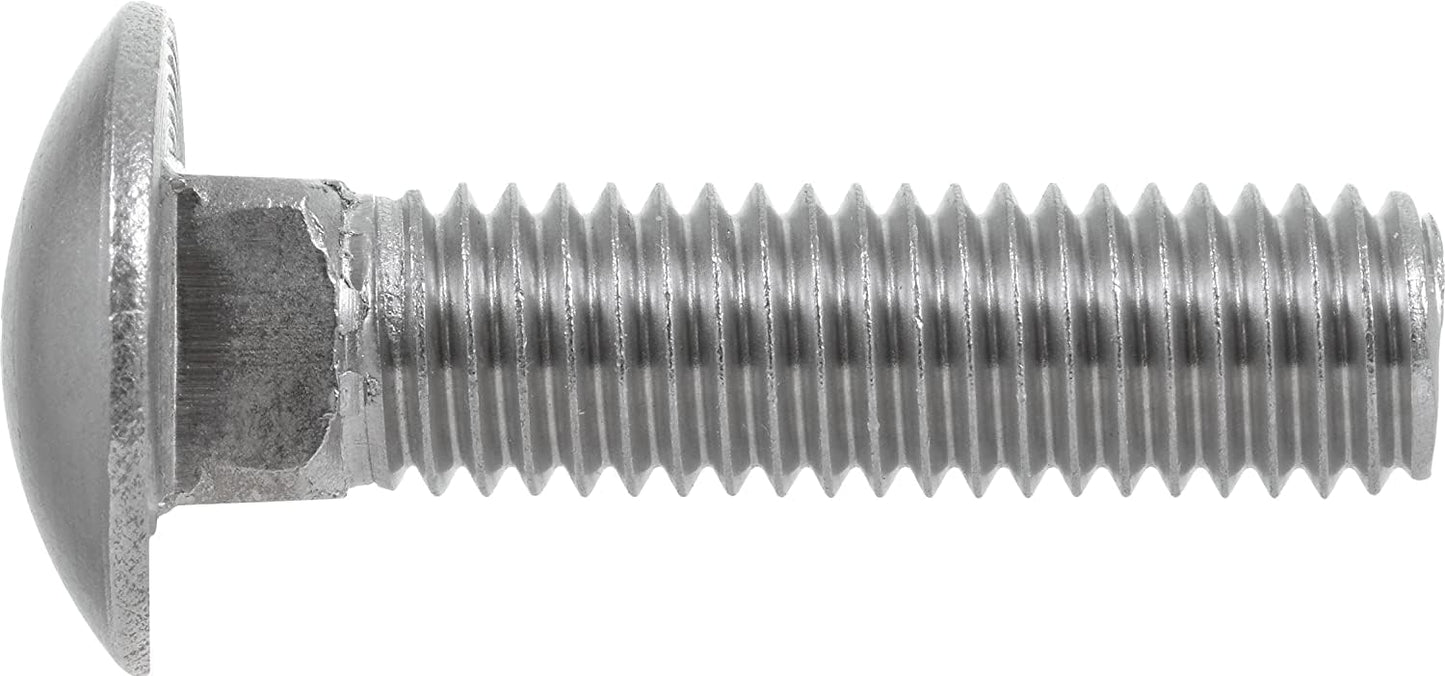Hillman 1/4 in. x 3/4 in. Stainless Steel Carriage Bolt, 50-Pack