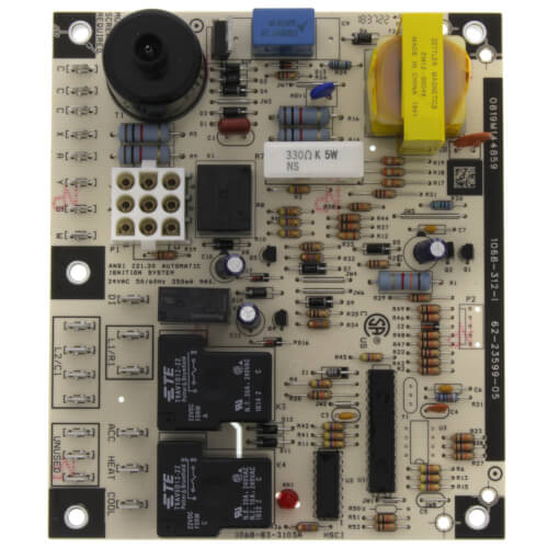 Rheem 62-23599-05 control board - front view (Product Type: Control Board)