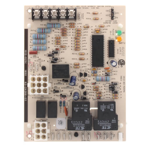 Rheem 62-24268-03 control board - front view (Product Type: Control Board)