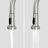 Presenza 24.1-in x 21.3-in Brushed Steel Utility Tub with Faucet