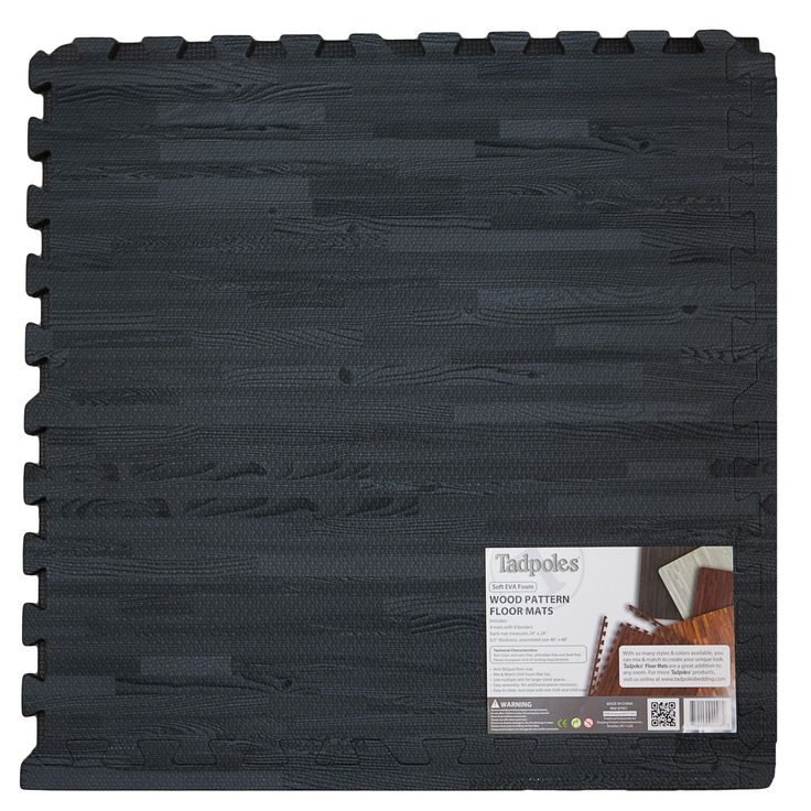 Tadpoles Wood Grain Playmat Set
