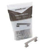 High Desert 3-1/2 in. Satin Nickel Drawer Pull (10-Pack) - Super Arbor