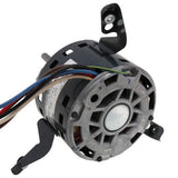 Nordyne 621710 blower motor - side view (Voltage: 115V; Horse Power: 1/3)