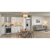 Project Source Cheyenne White 12-in W x 34.5-in H x 24.56-in D White 1-Drawer Base Ready To Assemble Cabinet (Raised Panel Square Style)