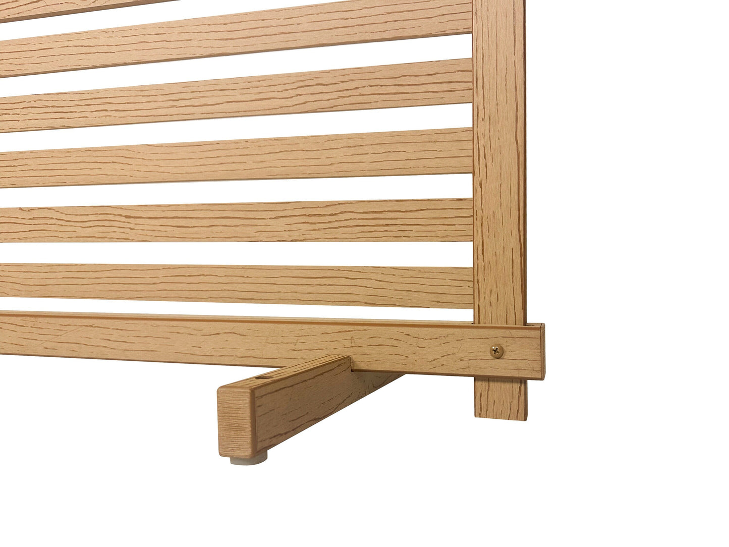 Zippity Outdoor Products WoodTek Vinyl Portable Puppy 2-ft H x 3.5-ft W Cedar Vinyl Flat-top Fence Panel (Unassembled)