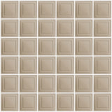 Ceilume 2-ft x 2-ft Stratford Feather-Light Latte PVC Drop Ceiling Tile (10-Pack, 40-sq ft / Case)