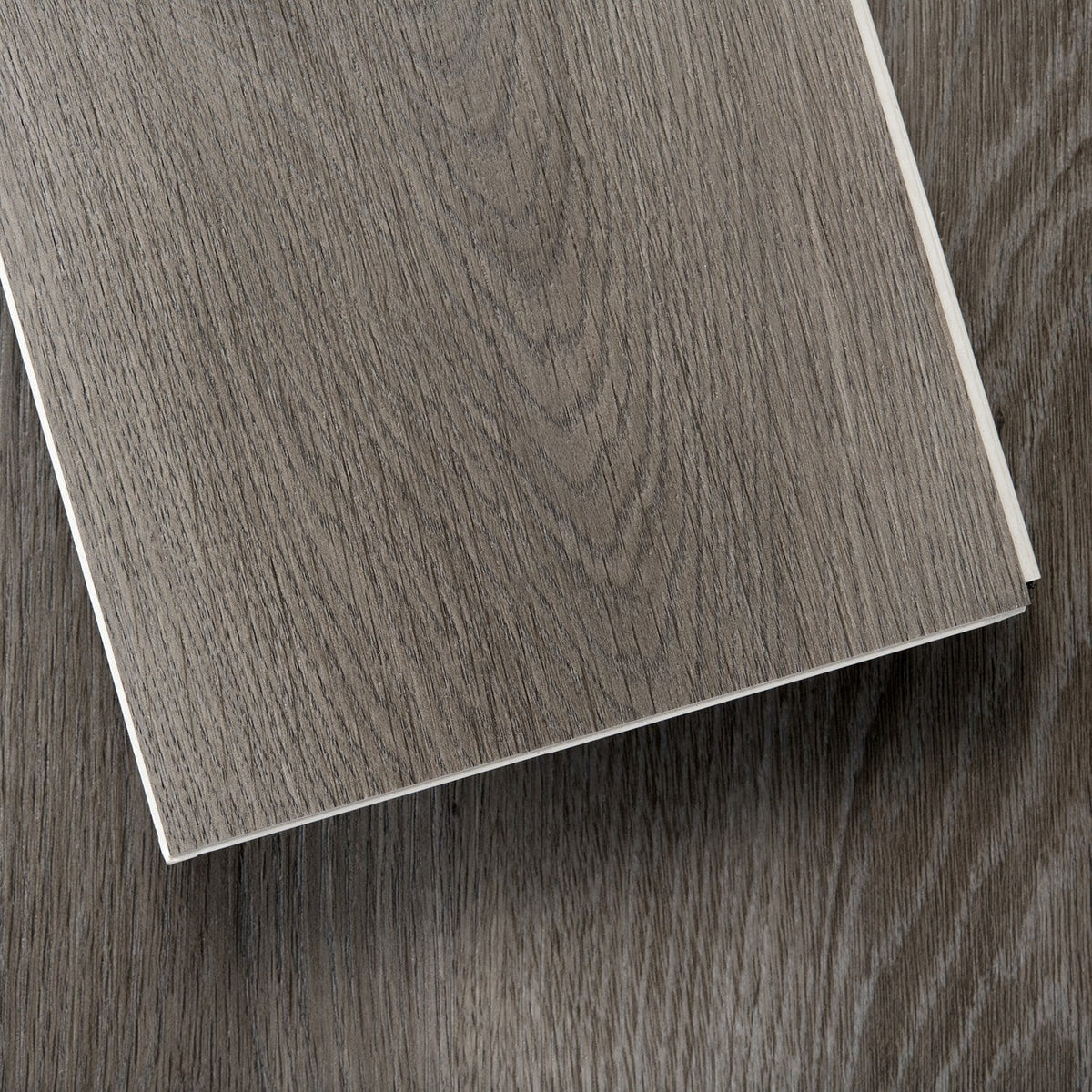 Lucida USA (Sample) MaxCore Pro Stormcloud Brown Wood Look 20-mil Waterproof Interlocking Luxury Vinyl Plank