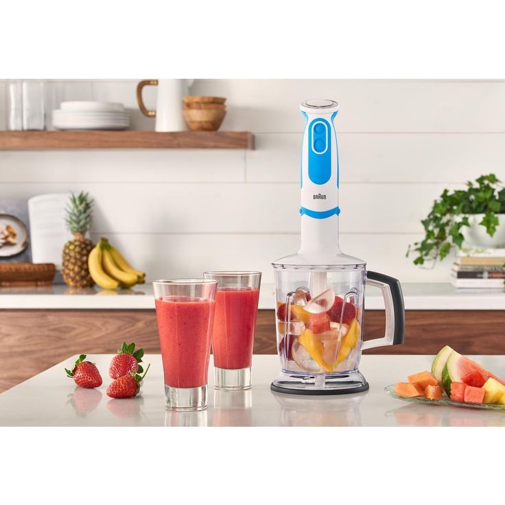 Multi Quick 21-Speed White Spiralizer and Hand Blender with 3-Cutting Blades, 1-Blending Wand, 5-Cup Chopper and Blender