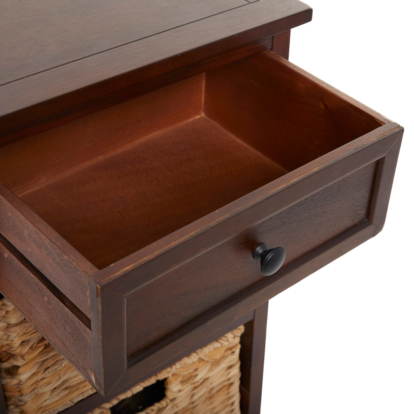 Grayson Lane Brown Matte Fir 1-Drawer Accent Chest