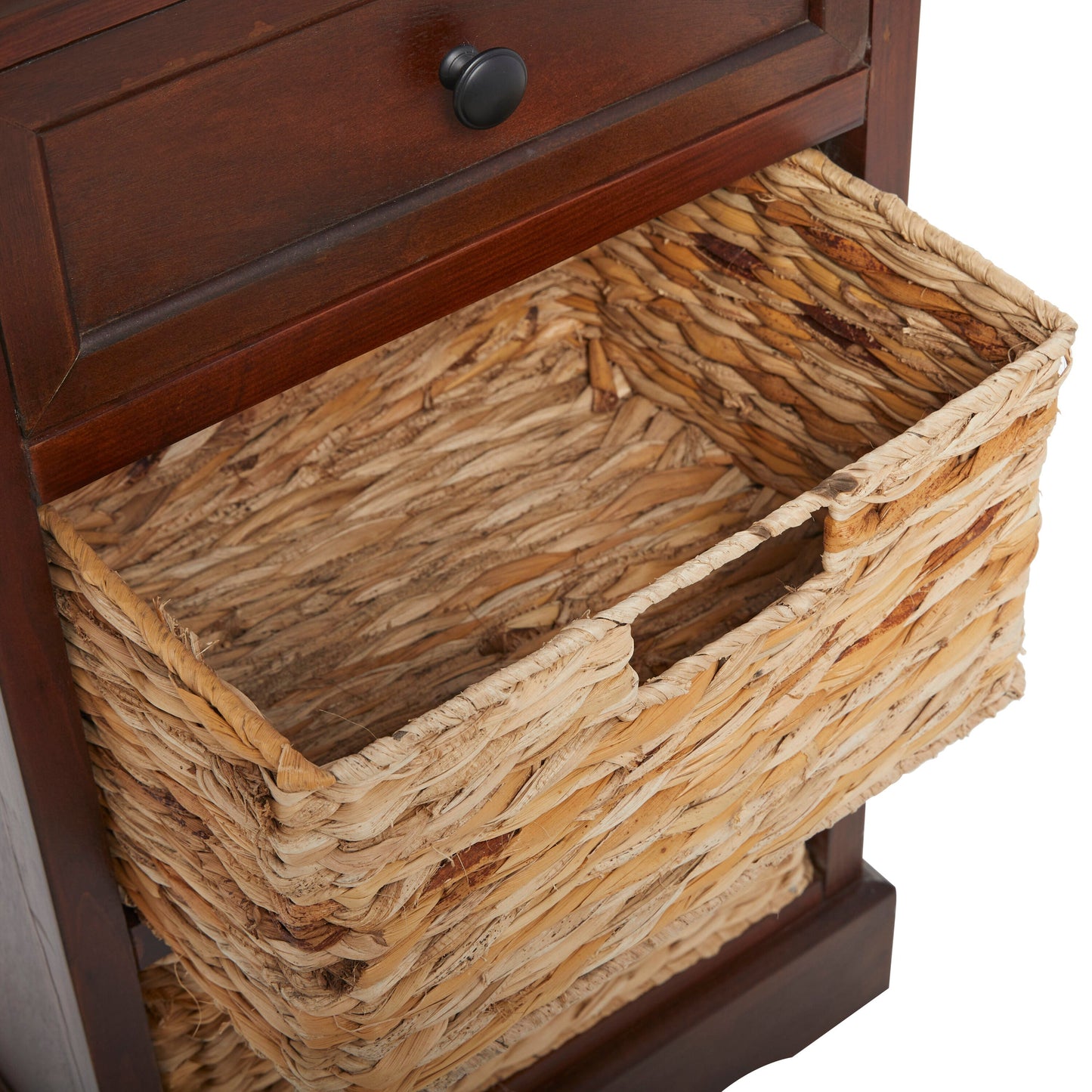 Grayson Lane Brown Matte Fir 1-Drawer Accent Chest