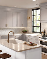 Diamond Express Jamestown 18-in W x 34.5-in H x 24-in D White 1-Drawer Base Fully Assembled Plywood Cabinet (Recessed Panel Shaker Style)