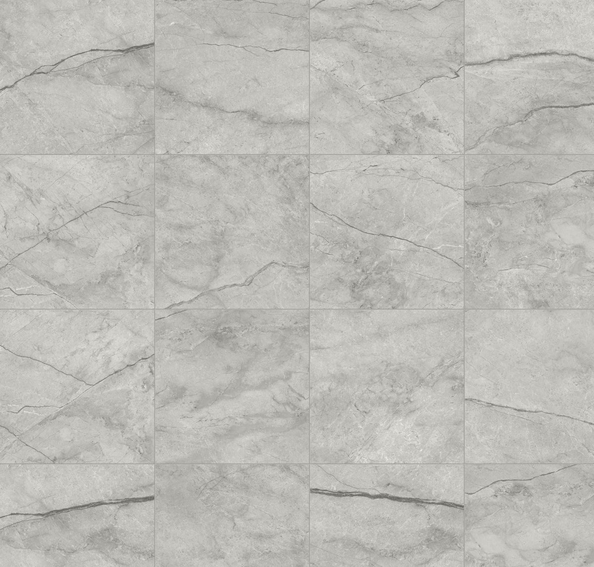 Satori Regent Argento 13-in x 13-in Matte Porcelain Stone Look Floor and Wall Tile (1.17-sq. ft/ Piece)