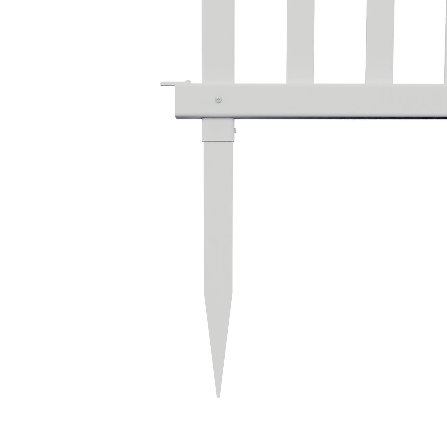 Zippity Outdoor Products Burbank 2 Panels 3.5-ft H x 3.5-ft W White Privacy Vinyl Flat-top Fence Panel (Unassembled)