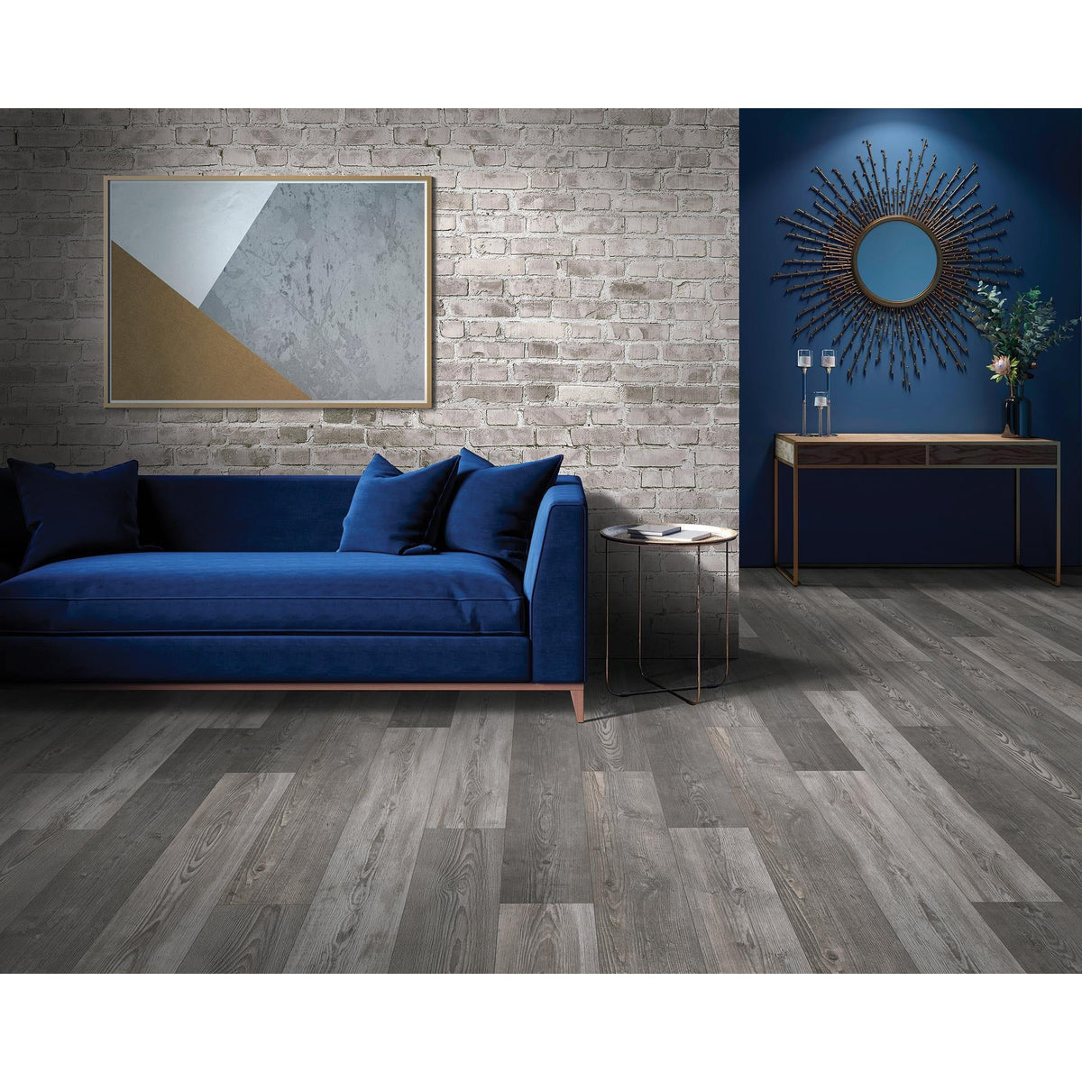 Pergo Xtra Brown Waterproof Laminate Wood Plank Flooring Sample Kit