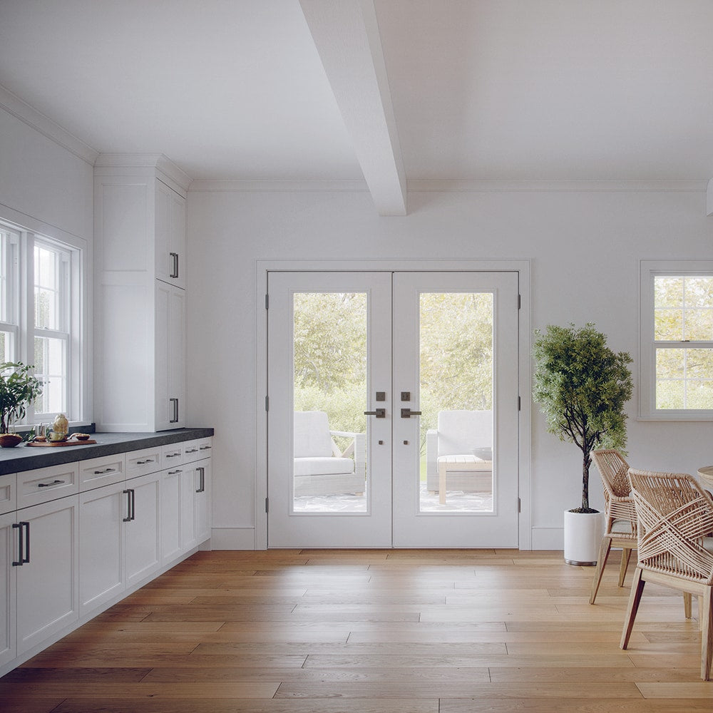 JELD-WEN 72-in x 80-in Steel French, Right-hand inswing – additional view 7