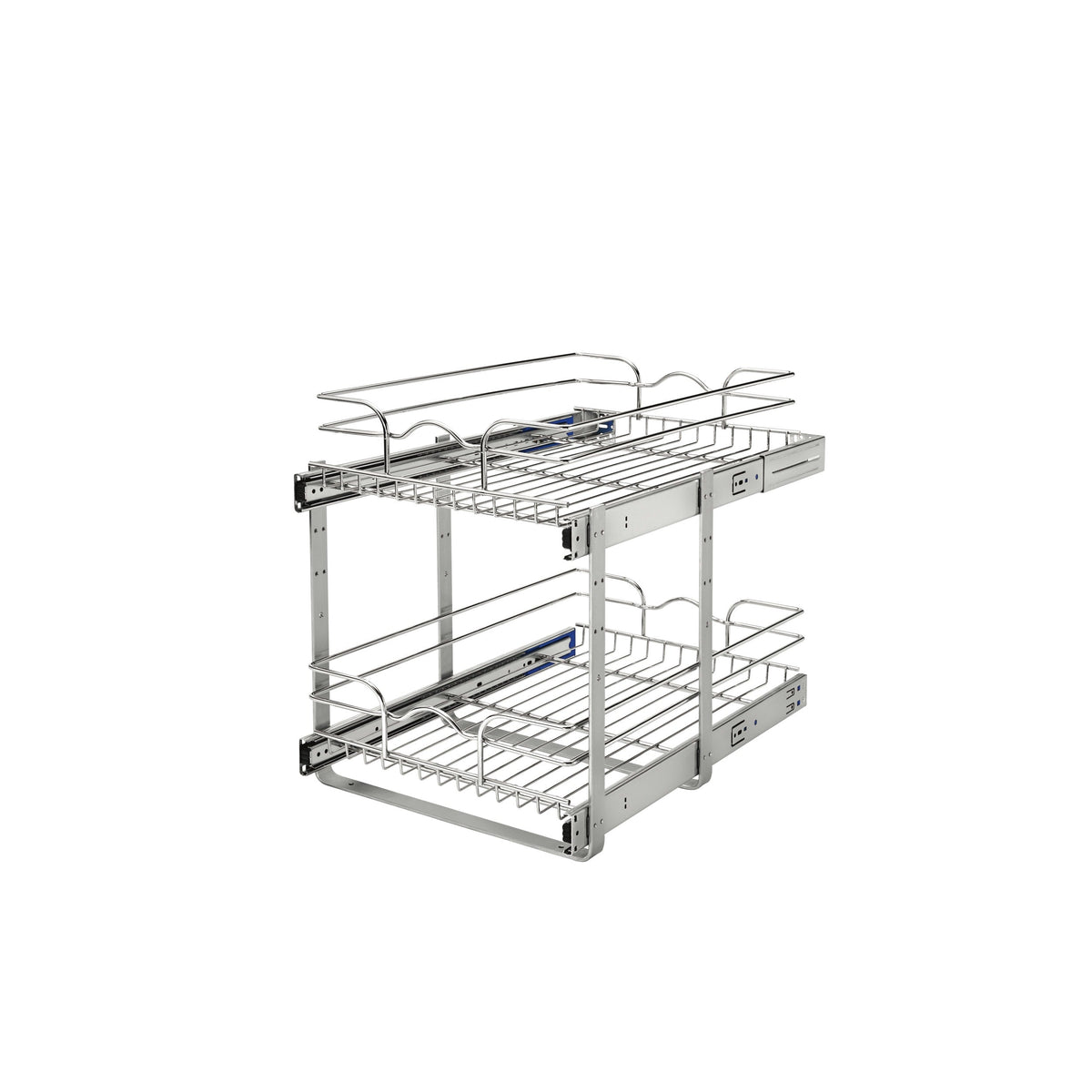 Rev-A-Shelf 14.75-in W x 19-in H 2-Tier Pull-Out Metal Soft-Close Baskets & Organizers