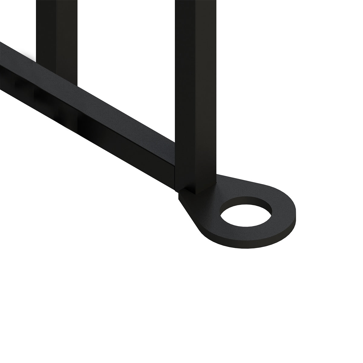 YARDLINK Black Steel Decorative Metal Decorative Fence Panel