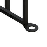YARDLINK Black Steel Decorative Metal Decorative Fence Panel