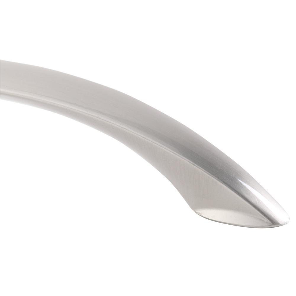 5 in. Center-to-Center Satin Nickel Grace Pull - Super Arbor