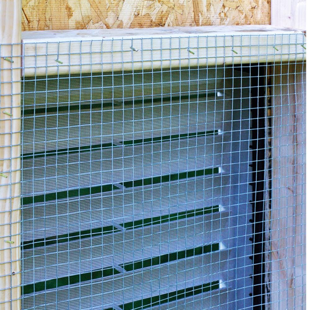 GARDEN CRAFT Gray Galvanized Steel Hardware Cloth Rolled Fencing with Mesh Size 1/2-in x 1/2-in