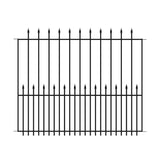 YARDLINK Empire 3-ft W Powder-coated Steel Pressed-point No Dig Decorative Fence Panel