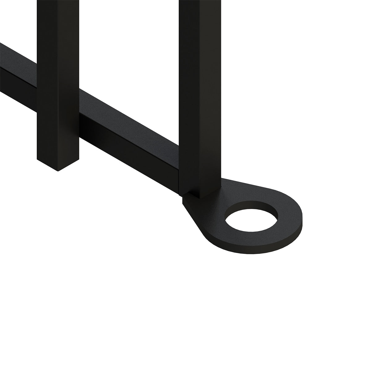 YARDLINK Empire 3-ft W Powder-coated Steel Pressed-point No Dig Decorative Fence Panel