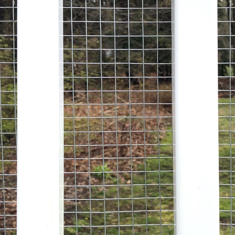 GARDEN CRAFT Gray Galvanized Steel Hardware Cloth Rolled Fencing with Mesh Size 1/2-in x 1/2-in