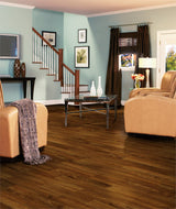 Armstrong Flooring Pickwick Landing I 12-ft W Cut-to-Length Bear Path Oak Dark Brown Wood Look Low-Gloss Finish Sheet Vinyl