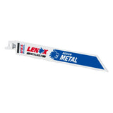 LENOX METALWOLF 5-Pack 8-in 18-TPI Bi-Metal Reciprocating Saw Blades for Metal Cutting