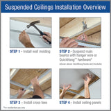 Armstrong Ceilings Random Fissured Fiberglass Contractor White Fiberglass Drop Ceiling Tile Sample