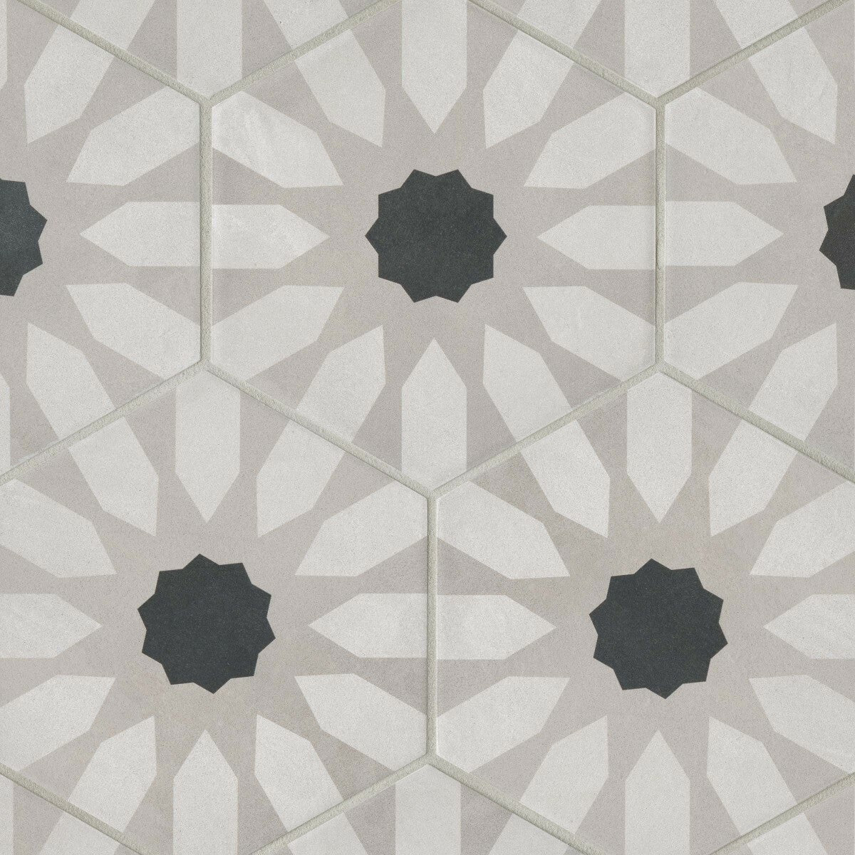 Bedrosians Allora Fiore 9-in x 10-in Matte Porcelain Patterned Floor and Wall Tile (12.67-sq. ft/ Carton)