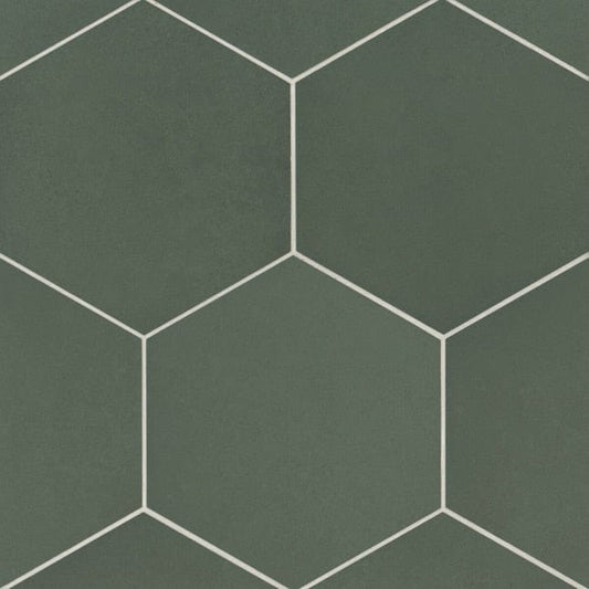 Bedrosians Makoto Midori Green 10-in x 11-in Matte Porcelain Floor and Wall Tile (10.76 sq ft/Carton)