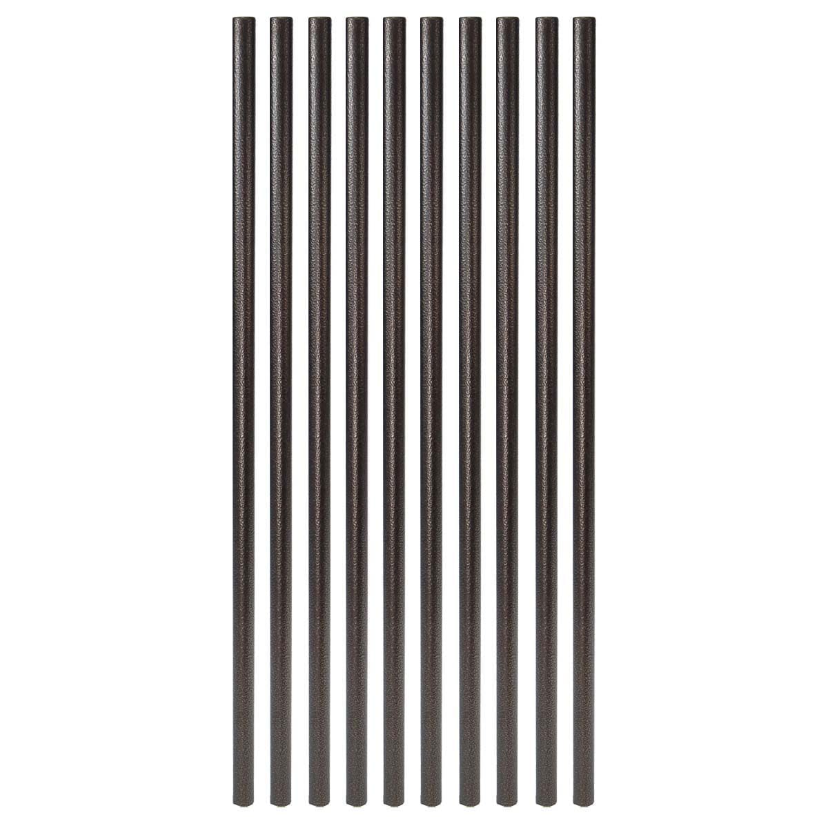 Fortress Building Products 3/4-in x 32-in Balusters Antique Bronze Metal Round Deck Baluster (10-Pack)