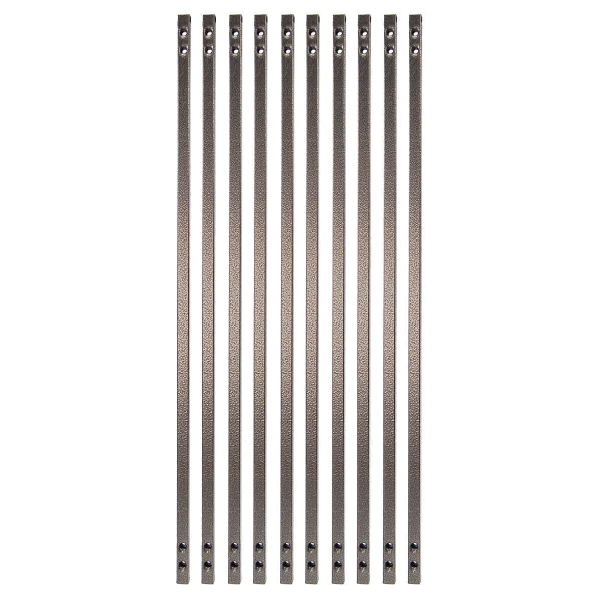 Fortress Building Products 5/8-in x 31-in Balusters Antique Bronze Metal Square Deck Baluster (10-Pack)