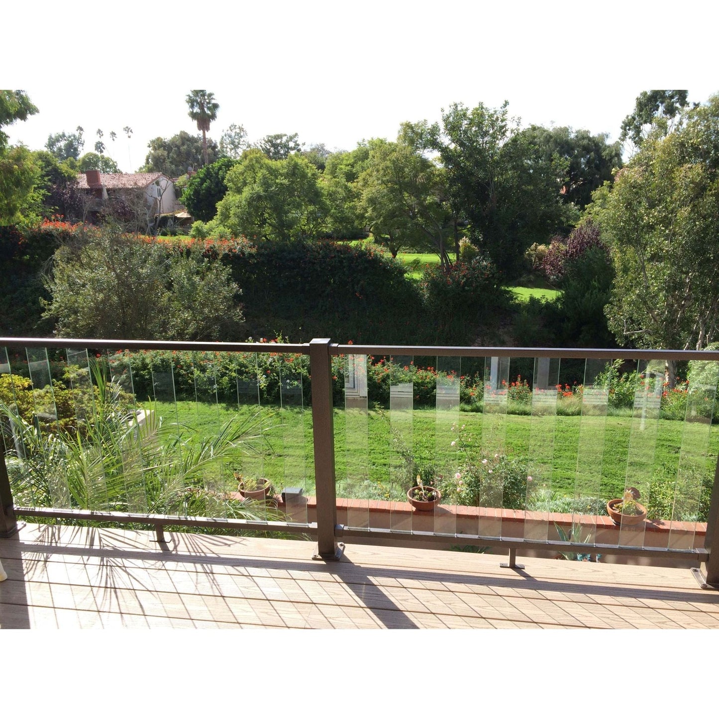Fortress Building Products 1/4-in x 3-3/4-in x 34-in Pure View Clear Flat Deck Baluster (5-Pack)