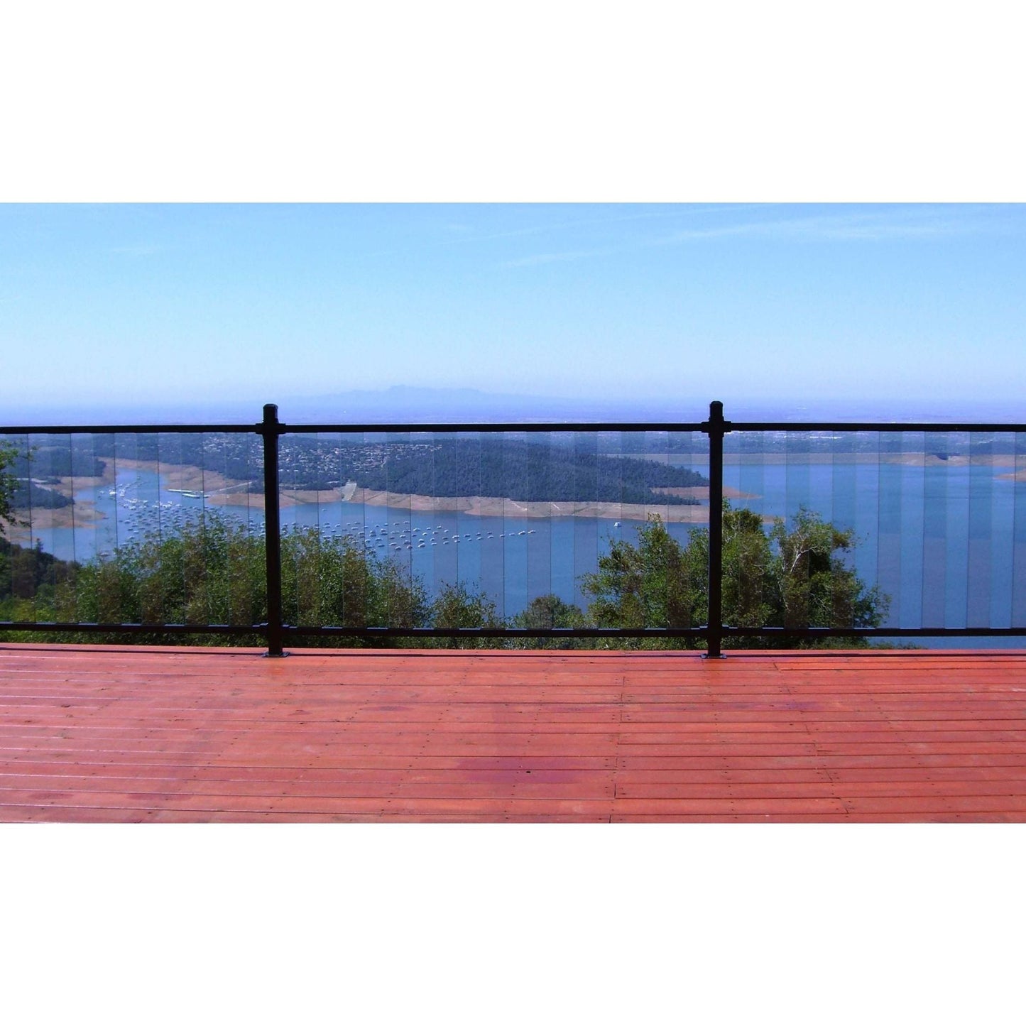 Fortress Building Products 1/4-in x 3-3/4-in x 40-in Pure View Clear Flat Deck Baluster (5-Pack)